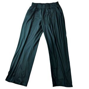 Women's Large Teal Offline by Aerie Wide Leg High Waist Palazzo Trousers